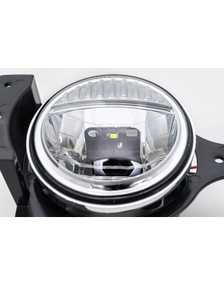 JEEP WRANGLER JL SPORT 2018+ LUCI FENDINEBBIA + DRL LED 4" 40W 2880 LUMEN (Cod. AP-47859_A4x4)