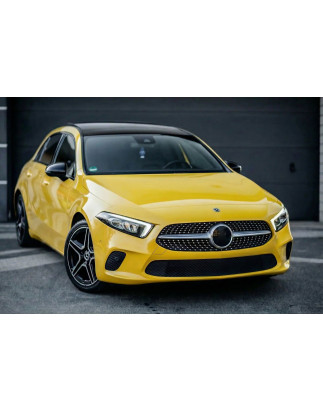 MERCEDES A-CLASS W177 2018-2023 CON TELECAMERA MASCHERINA DIAMOND ARGENTO (Cod. AP-47874_A4x4)