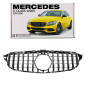 MERCEDES C-CLASS W205 2014-2018 PRE-RESTYLING CON TELECAMERA MASCHERINA GT PANAMERICANA ARGENTO (Cod