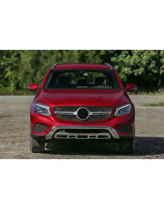 MERCEDES GLC COUPE C253 2015-2019 PRE-RESTYLING MASCHERINA DIAMOND CON TELECAMERA ARGENTO (Cod. AP-4