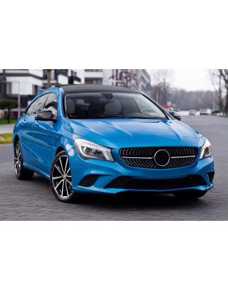 MERCEDES CLA C117 W117 2013-2017 PRE-RESTYLING MASCHERINA DIAMOND NERO (Cod. AP-47879_A4x4)