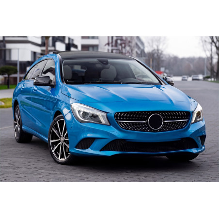 MERCEDES CLA C117 W117 2013-2017 PRE-RESTYLING MASCHERINA DIAMOND NERO (Cod. AP-47879_A4x4)