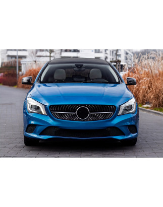 MERCEDES CLA C117 W117 2013-2017 PRE-RESTYLING MASCHERINA DIAMOND NERO (Cod. AP-47879_A4x4)
