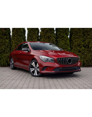 MERCEDES CLA C117 W117 2017-2019 RESTYLING MASCHERINA GT PANAMERICANA ARGENTO (Cod. AP-47880_A4x4)