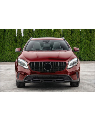 MERCEDES GLA X156 2017-2019 RESTYLING MASCHERINA GT PANAMERICANA NERO (Cod. AP-47890_A4x4)