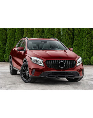 MERCEDES GLA X156 2017-2019 RESTYLING MASCHERINA GT PANAMERICANA NERO (Cod. AP-47890_A4x4)