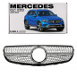 MERCEDES GLC X253 2015-2019 PRE-RESTYLING MASCHERINA DIAMOND ARGENTO (Cod. AP-47895_A4x4)