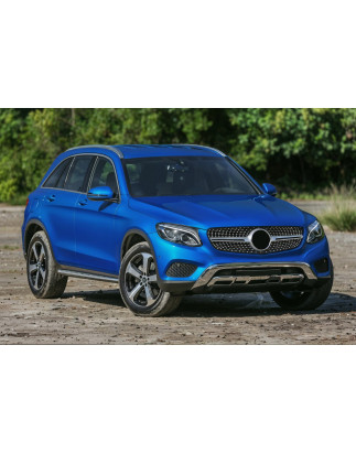 MERCEDES GLC X253 2015-2019 PRE-RESTYLING MASCHERINA DIAMOND ARGENTO (Cod. AP-47895_A4x4)