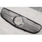 MERCEDES GLC X253 2015-2019 PRE-RESTYLING MASCHERINA DIAMOND ARGENTO (Cod. AP-47895_A4x4)