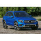 MERCEDES GLC X253 2015-2019 PRE-RESTYLING MASCHERINA DIAMOND ARGENTO (Cod. AP-47895_A4x4)