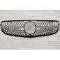 MERCEDES GLC X253 2015-2019 PRE-RESTYLING MASCHERINA DIAMOND ARGENTO (Cod. AP-47895_A4x4)