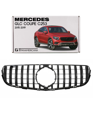 MERCEDES GLC COUPE C253 2015-2019 PRE-RESTYLING MASCHERINA GT PANAMERICANA CON TELECAMERA NERO (Cod.