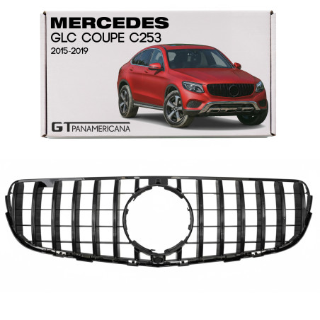 MERCEDES GLC COUPE C253 2015-2019 PRE-RESTYLING MASCHERINA GT PANAMERICANA CON TELECAMERA NERO (Cod.