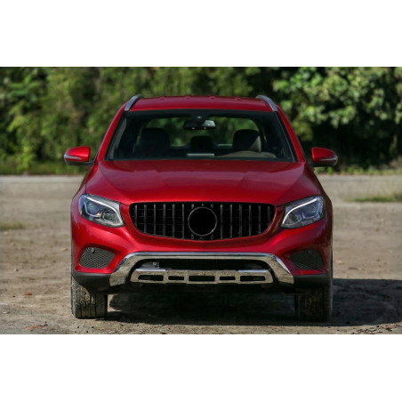 MERCEDES GLC COUPE C253 2015-2019 PRE-RESTYLING MASCHERINA GT PANAMERICANA CON TELECAMERA NERO (Cod.