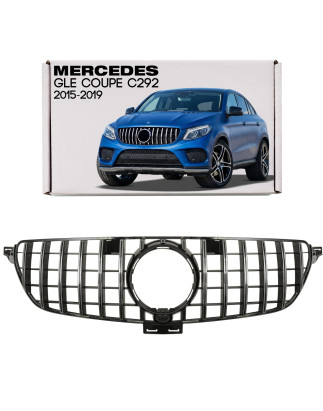 MERCEDES GLE COUPE C292 2015-2019 MASCHERINA CON TELECAMERA GT PANAMERICANA ARGENTO (Cod. AP-47900_A