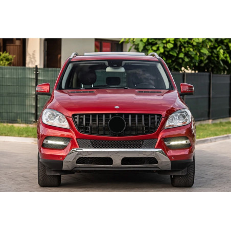MERCEDES ML W166 2011-2015 MASCHERINA PANAMERICANA GT NERO (Cod. AP-47909_A4x4)