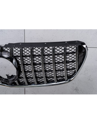 MERCEDES V-CLASS VITO W447 2014-2019 PRE-RESTYLING MASCHERINA GT PANAMERICANA CON TELECAMERA ARGENTO
