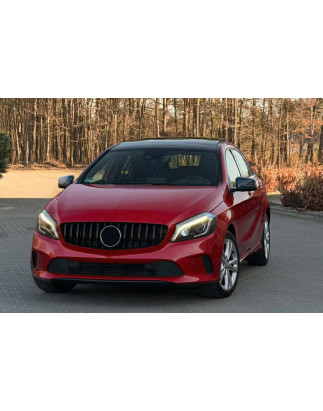 MERCEDES A-CLASS W176 2015-2018 RESTYLING MASCHERINA GT PANAMERICANA NERO (Cod. AP-47915_A4x4)
