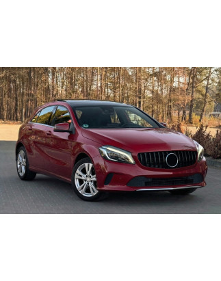 MERCEDES A-CLASS W176 2015-2018 RESTYLING MASCHERINA GT PANAMERICANA NERO (Cod. AP-47915_A4x4)