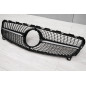 MERCEDES A-CLASS W176 2015-2018 RESTYLING MASCHERINA DIAMOND NERO (Cod. AP-47917_A4x4)