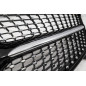 MERCEDES A-CLASS W176 2015-2018 RESTYLING MASCHERINA DIAMOND NERO (Cod. AP-47917_A4x4)
