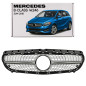 MERCEDES B-CLASS W246 2014-2018 MASCHERINA DIAMOND ARGENTO (Cod. AP-47918_A4x4)