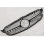 MERCEDES C-CLASS W205 2014-2018 PRE-RESTYLING MASCHERINA DIAMOND NERO (Cod. AP-47920_A4x4)