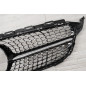 MERCEDES C-CLASS W205 2014-2018 PRE-RESTYLING MASCHERINA DIAMOND NERO (Cod. AP-47920_A4x4)