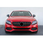 MERCEDES C-CLASS W205 2014-2018 PRE-RESTYLING MASCHERINA GT ARGENTO (Cod. AP-47923_A4x4)