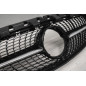 MERCEDES CLA C117 W117 2017-2019 RESTYLING MASCHERINA DIAMOND NERO (Cod. AP-47924_A4x4)