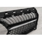 MERCEDES CLA C117 W117 2017-2019 RESTYLING MASCHERINA DIAMOND NERO (Cod. AP-47924_A4x4)