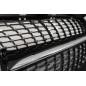 MERCEDES CLA C117 W117 2017-2019 RESTYLING MASCHERINA DIAMOND NERO (Cod. AP-47924_A4x4)