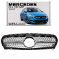 MERCEDES CLA C117 W117 2013-2017 PRE-RESTYLING MASCHERINA DIAMOND ARGENTO (Cod. AP-47926_A4x4)
