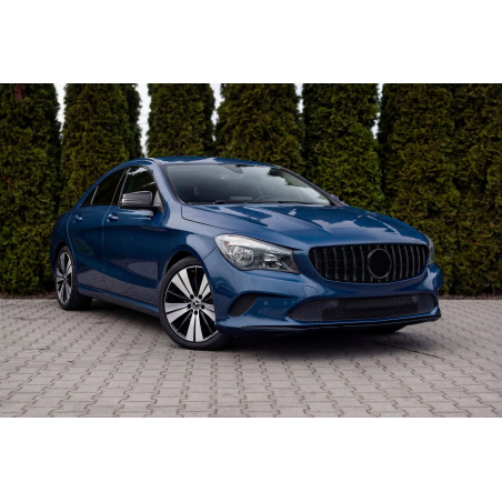 MERCEDES CLA C117 W117 2017-2019 RESTYLING MASCHERINA GT PANAMERICANA NERO (Cod. AP-47927_A4x4)
