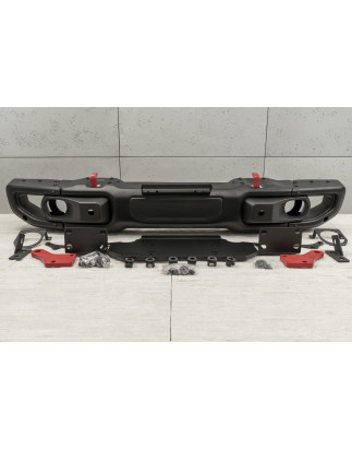 JEEP WRANGLER JL/JLU 2018+ PARAURTI ANTERIORE IN ACCIAIO RUBICON 6XPDC 82215121AI (Cod. AP-48279_A4x