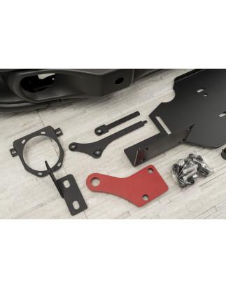 JEEP WRANGLER JL/JLU 2018+ PARAURTI ANTERIORE IN ACCIAIO RUBICON 6XPDC 82215121AI (Cod. AP-48279_A4x