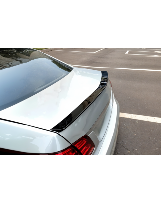 MERCEDES E-CLASS W212 2013-2016 RESTYLING berlina SPOILER POSTERIORE NERO VERNICIATO PIANO BLACK (Co