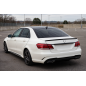 MERCEDES E-CLASS W212 2013-2016 RESTYLING berlina SPOILER POSTERIORE NERO VERNICIATO PIANO BLACK (Co