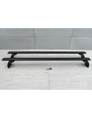 JEEP WRANGLER JL 2018+ BARRE TRASVERSALI MONTATI PER TETTO OEM 82215387AAB/82215387B (Cod. AP-48308_