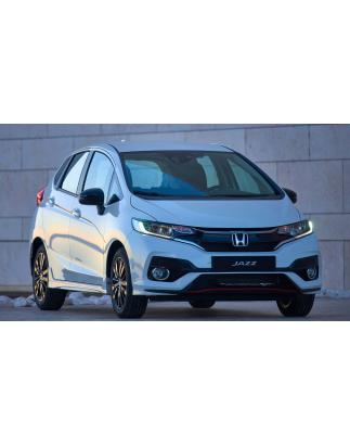 HONDA JAZZ IV 2017-2020 RESTYLING SPLITTER SPOILER ANTERIORE PARAURTI INFERIORE (Cod. AP-48322_A4x4)