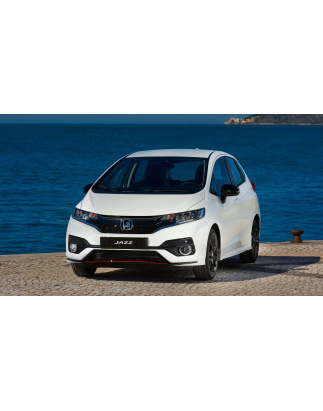 HONDA JAZZ IV 2017-2020 RESTYLING SPLITTER SPOILER ANTERIORE PARAURTI INFERIORE (Cod. AP-48322_A4x4)