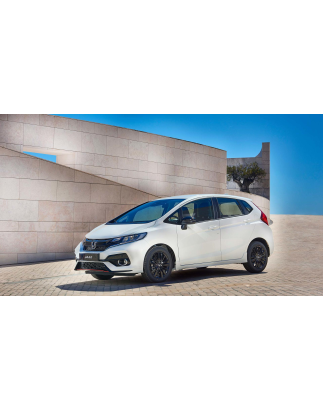 HONDA JAZZ IV 2017-2020 RESTYLING SPLITTER SPOILER ANTERIORE PARAURTI INFERIORE (Cod. AP-48322_A4x4)