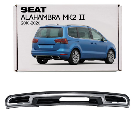 SEAT ALHAMBRA MK2 II 7N 2010-2020 DIFFUSORE PARAURTI POSTERIORE (Cod. AP-48324_2_A4x4)