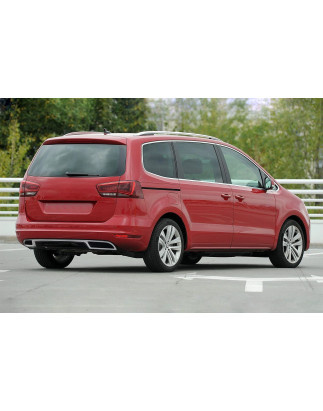 SEAT ALHAMBRA MK2 II 7N 2010-2020 DIFFUSORE PARAURTI POSTERIORE (Cod. AP-48324_2_A4x4)