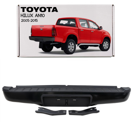TOYOTA HILUX VII AN10 2005-2015 PARAURTI POSTERIORE NERO 521050K010 (Cod. AP-48325_A4x4)