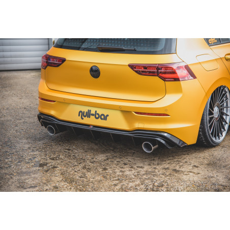 Sottoparaurti posteriore Volkswagen Golf  Mk8 / Mk8 Facelift (GTI Look) (Cod. M-VW-GO-8-RS1GO__O)