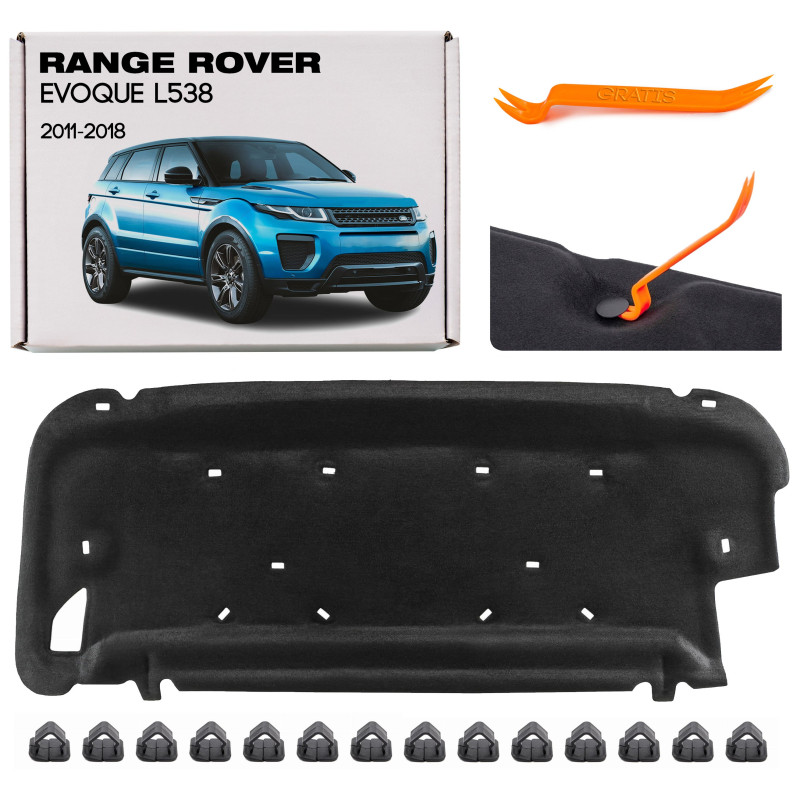 RANGE ROVER EVOQUE L538 2011-2018 PANNELLO FONOASSORBENTE COFANO LR027035 (Cod. AP-48334_A4x4)