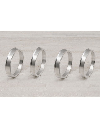 ANELLI CENTRAGGIO 64,1/56,1 ALLUMINIO 4 PZ. (Cod. AP-6F60-7739A_A4x4)
