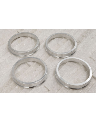 ANELLI CENTRAGGIO 72,56/65,1 ALLUMINIO 4 PZ. (Cod. AP-6EC3-80761_A4x4)