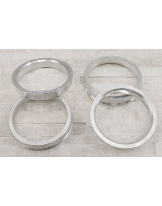 ANELLI CENTRAGGIO 72,56/65,1 ALLUMINIO 4 PZ. (Cod. AP-6EC3-80761_A4x4)